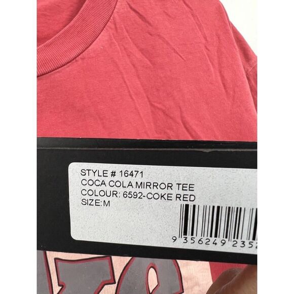 Urban Outfitters Rolla’s X Coca-Cola Mirror Tee Size Medium Shirt - Picture 5 of 6